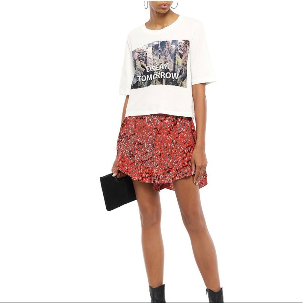 Maje Ruffled Shorts